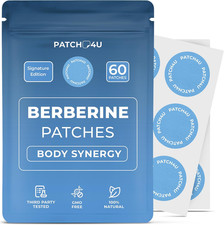 Berberine Patches  Berberine Patch with L-Glutamine, Garcinia Cambogia, Resvera