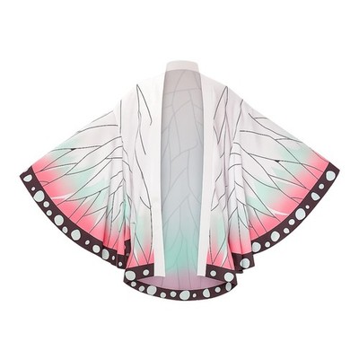Shinobu Chocho Anime Kostüm, Cosplay Kimono Mantel Halloween Karneval  S