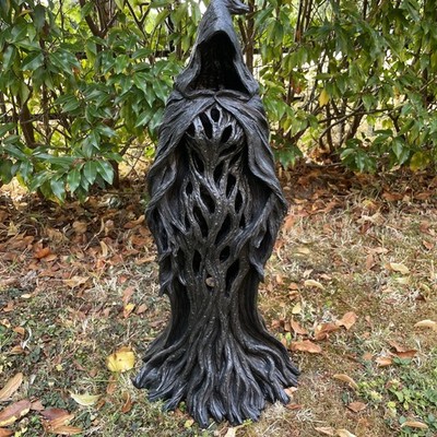 TK Maxx Halloween erstaunliche große böse Hexe Leuchtstatue selten 2 Fuß hoch   