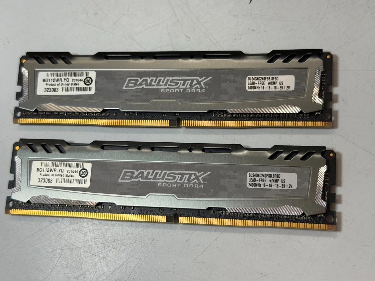 Ballistix Computer PC4-19200 (DDR4-2400) Bus Speed Memory (RAM