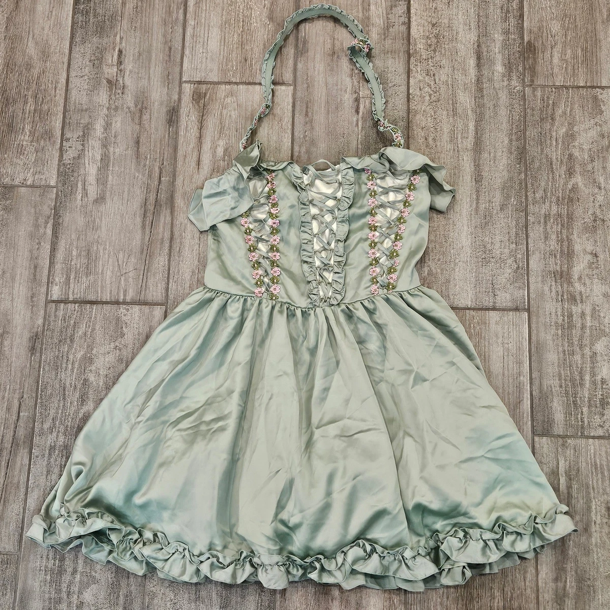turquoise green dress for wedding Ball Gown Turquoise Blue Quince Dresses Satin Wedding Dress Sweet 16 D –  SELINADRESS main image 0