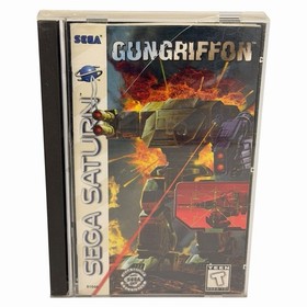 Gungriffon (Sega Saturn, 1996) CIB Complete w/ Manual + Registration Card Tested