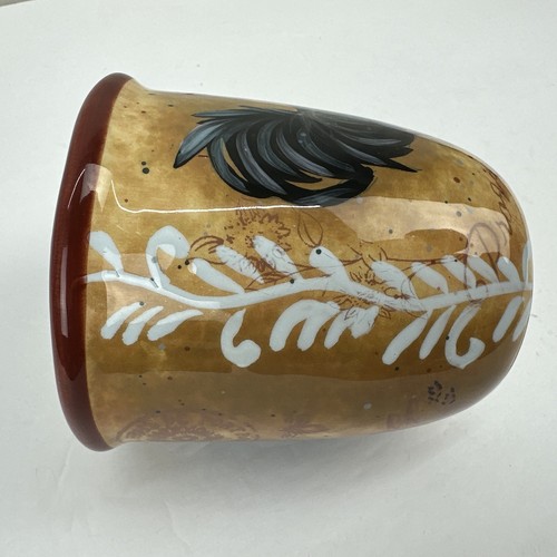 Walking Rooster Mug By Geoffrey Allen Certified Int’l 14 oz Colorful - Imagen 15 de 18