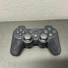 Sony PlayStation Sixaxis DualShock 3 Wireless Controller Black(CECHZC2U)untested