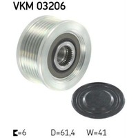 SKF Generatorfreilauf FüR Fiat Bravo II 198 1.4 T-Jet 1.9 D Multijet 198_ Doblo