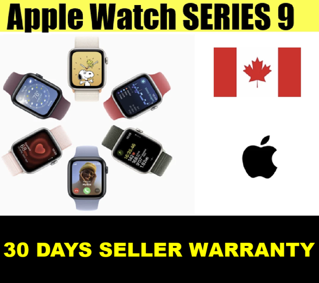 Apple WATCH SERIES 9 - GPS/GPS+Cellular -  41/45mm- Fair *Fully Functional*