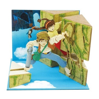 Sankei Studio Ghiblimini Castle in the Sky True Identity of the Flying Stone Pap