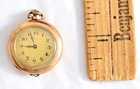 1899 American Waltham Watch CO Gold Pocket Watch 1913 Antique Vintage Small