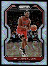 Thaddeus Young 2020-21 Panini Prizm #165 Bulls Insert ? SEE SCAN! FREE SHIP
