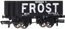 R6488 Hornby OO Gauge 7 Plank Wagon 'Bernard T Frost' No.31(Pre-Owned)