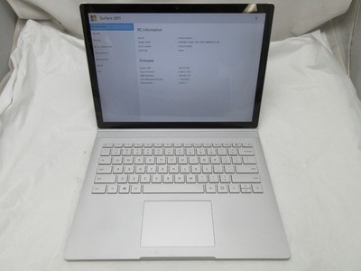 Microsoft Surface Book 2 13.5'' : i7-8650U 1.9GHz : 16GB RAM : 512GB SSD : No OS