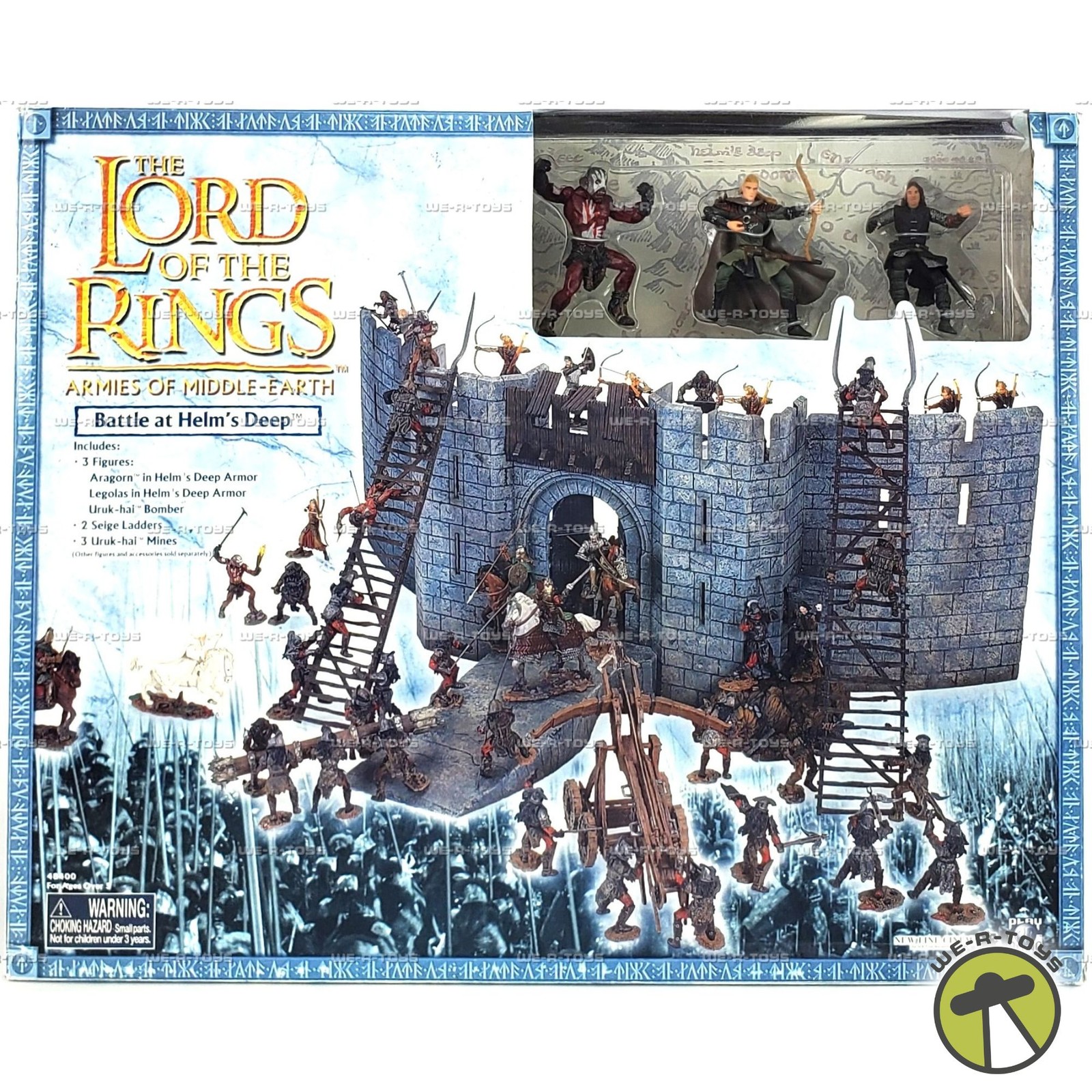 Lord of the Rings Armies of Middle-Earth Battle at Helm's Deep Playset #48400