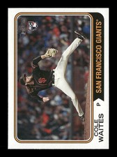 2023 Topps Heritage #258 Cole Waites San Francisco Giants