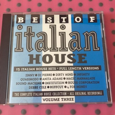Best Of Italian House, Vol. 3 Various - CD 90s DJ Pierre / DIRTY MIND / Ruffcut
