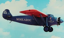 Travel Air 5000 USA Light Mono Desktop Wood Airplane New Model Large Scale 1/48