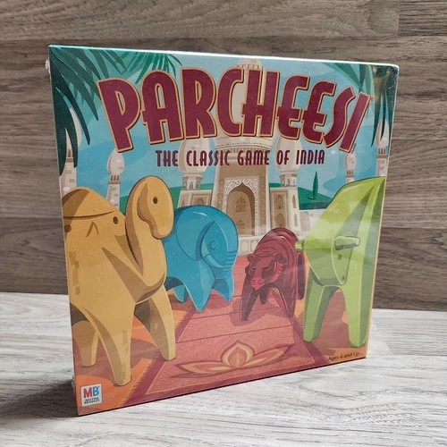 Parcheesi Game Of India Vintage Milton Bradley 2001 NEW SEALED