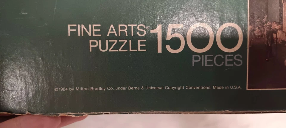 复古拼图 4 件装 20 世纪 90 年代圣诞节、艺术、自然 — 第 4/4 张图片