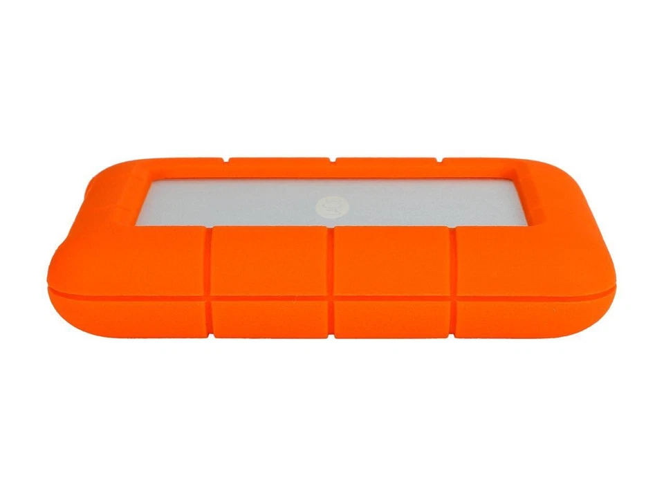 LaCie 4TB Rugged Mini External Hard Drive USB 3.0 Model LAC9000633 Orange, Drop - Image 4 of 4