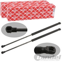 2X febi bilstein Gasfedern HeckklappendÄMpfer Passend FüR Peugeot 207 207/207+