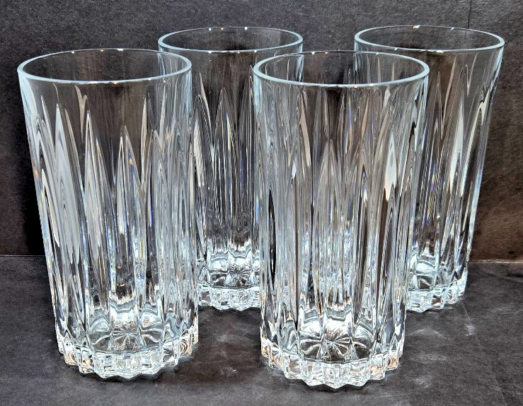 Set of 4- Cristal d'Arques-Durand Classic, Highball/Water Glasses, 5 3/4