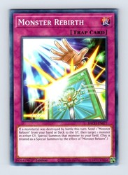 Monster Rebirth BACH-EN077 1st Edition Common Battle of Chaos