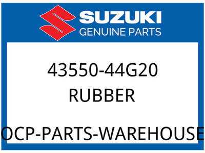 Suzuki OEM Part 43550-44G20 RUBBER, FOOTREST