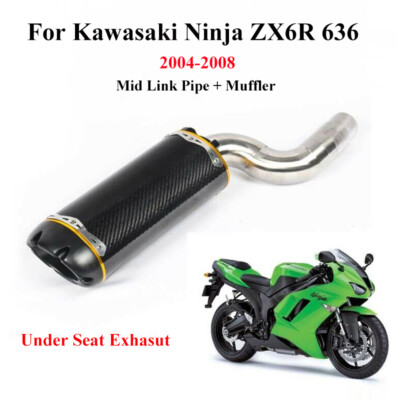 For Kawasaki Ninja ZX6R 636 2004-2008 Exhaust Muffler Baffle For Kawasaki Ninja ZX6R 636 2004-2008 Exhaust Muffler Baffle