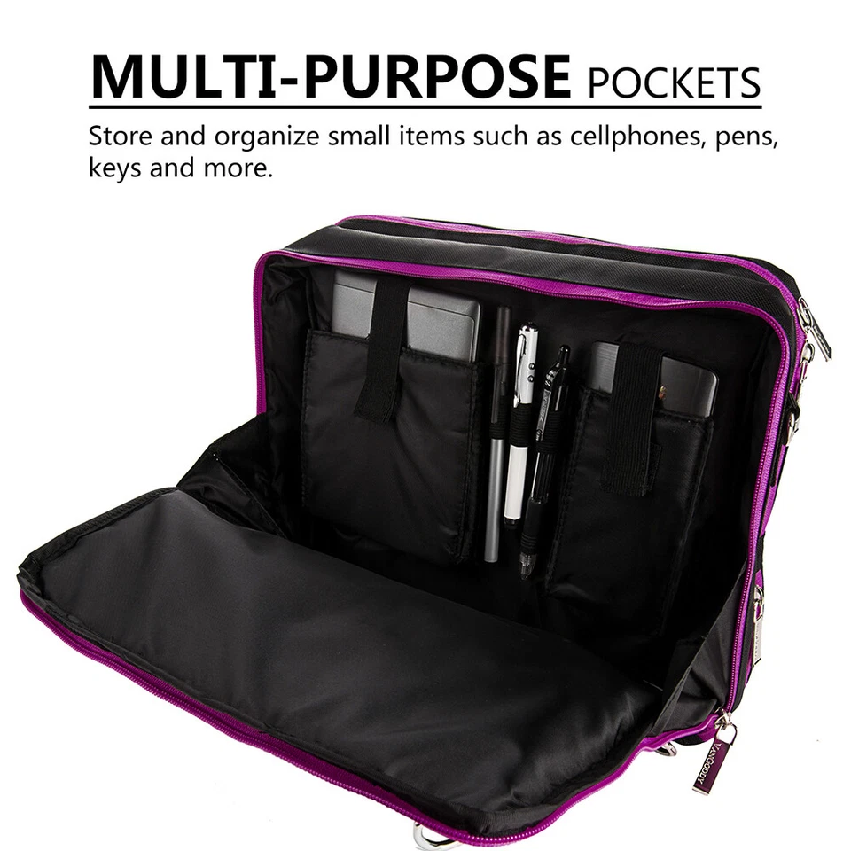 Tablet Travel Case Shoulder Bag Backpack For 12.4" Samsung Galaxy Tab S9+ 5G/S9+ - Image 4 of 4