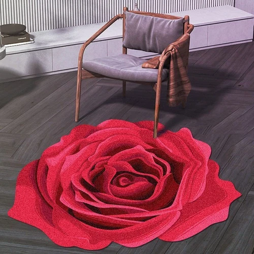 Modern Area Rug Round Carpet Bedroom Door Floor Anti-slip Entry Door Mat - Bild 5 von 38