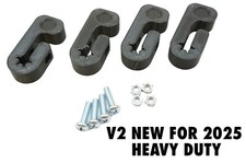 V2 HD IKEA Detolf Shelf Clips - Add Shelves / Change Shelf Height 4-24 pack 