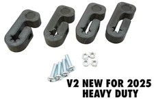 V2 HD IKEA Detolf Shelf Clips - Add Shelves / Change Shelf Height (4-24 pack)