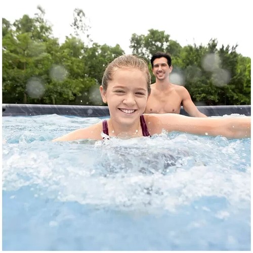 Bestway Platinum Swimming Pool Above Ground Steel Frame Pool Set Pump & Ladder - Picture 2 of 16