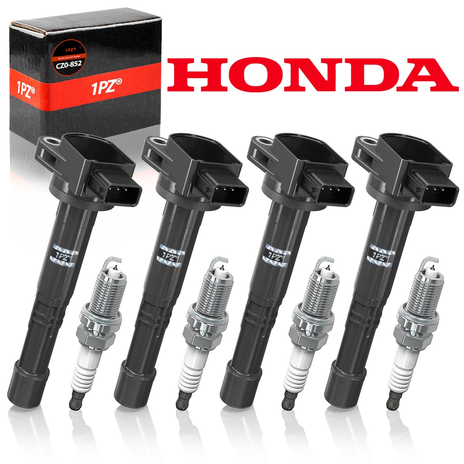 4 Ignition Coil Pack Honda CRV Civic Element Acura CSX 2.0 2.4 l4 02