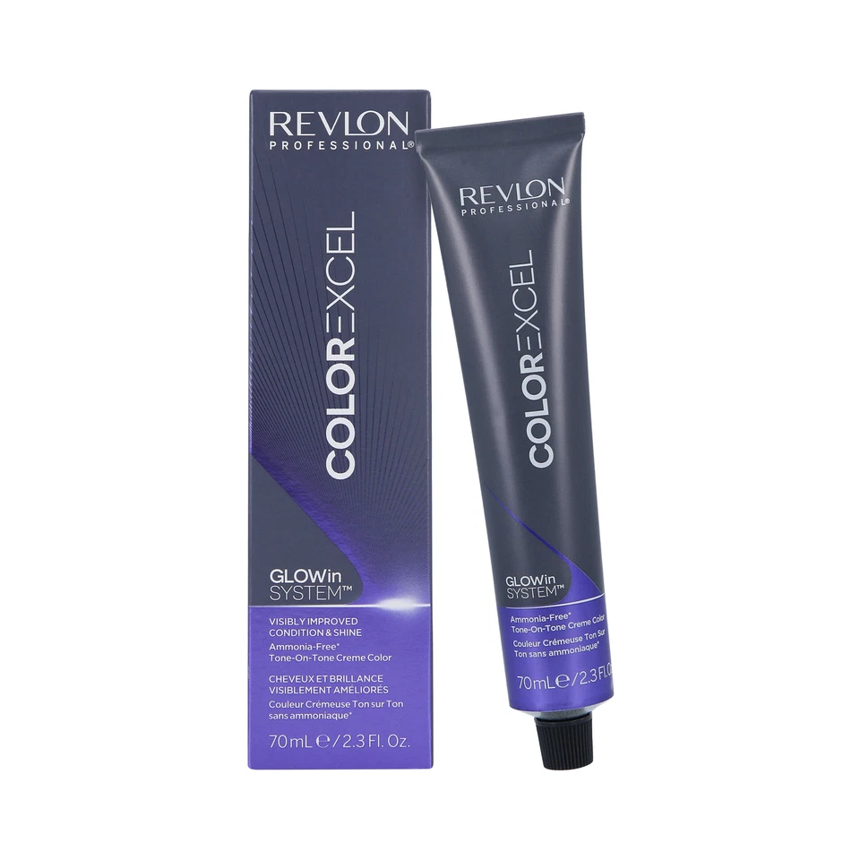 REVLON PROFESSIONAL TINTE COLOR EXCEL GLOWIN Semipermanente Haarfarbe 70 ml