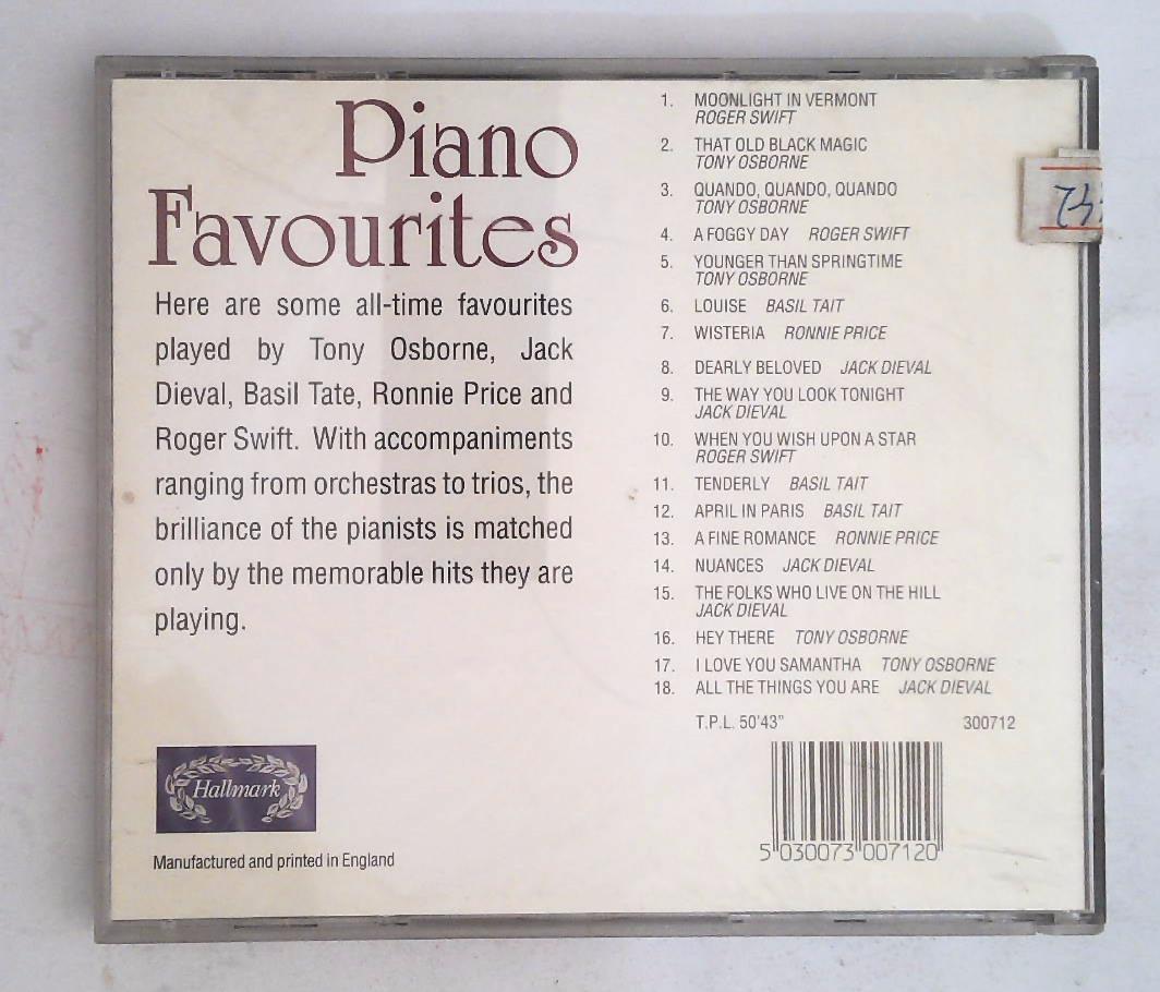 その他 Piano Favourites [CD] Various – Piano Favourites 300712 UK CD, Compilation | eBay