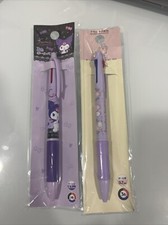 sold in Japan: ballpoint pen kuromi and piske usagi black, blue, red 0.7