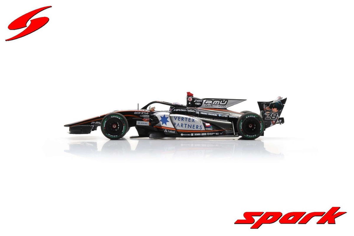 ミニカー VERTEX PARTNERS CERUMO INGING 2024 2024 VERTEX PARTNERS CERUMO・INGING｜SUPER FORMULA 公式WEBサイト