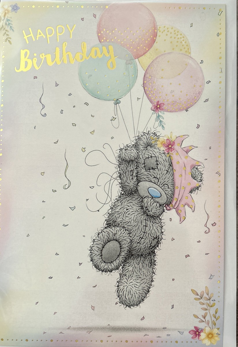 Tatty Teddy Me To You Happy Birthday Card X “