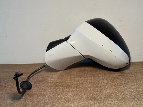 2015 Vauxhall Zafira Tourer Front Left Passenger Side White Wing Mirror   *2