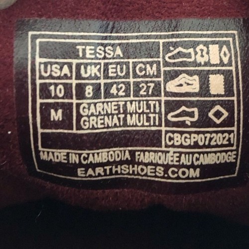 Earth Elements Women Size 10 Garnet Tessa Combat Suede Leather Hiking Boots NWOB - Picture 11 of 13