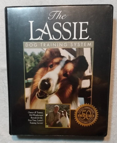 Sistema de entrenamiento para perros Lassie cintas VHS Bob Weatherwax edición 50 aniversario - Imagen 6 de 8