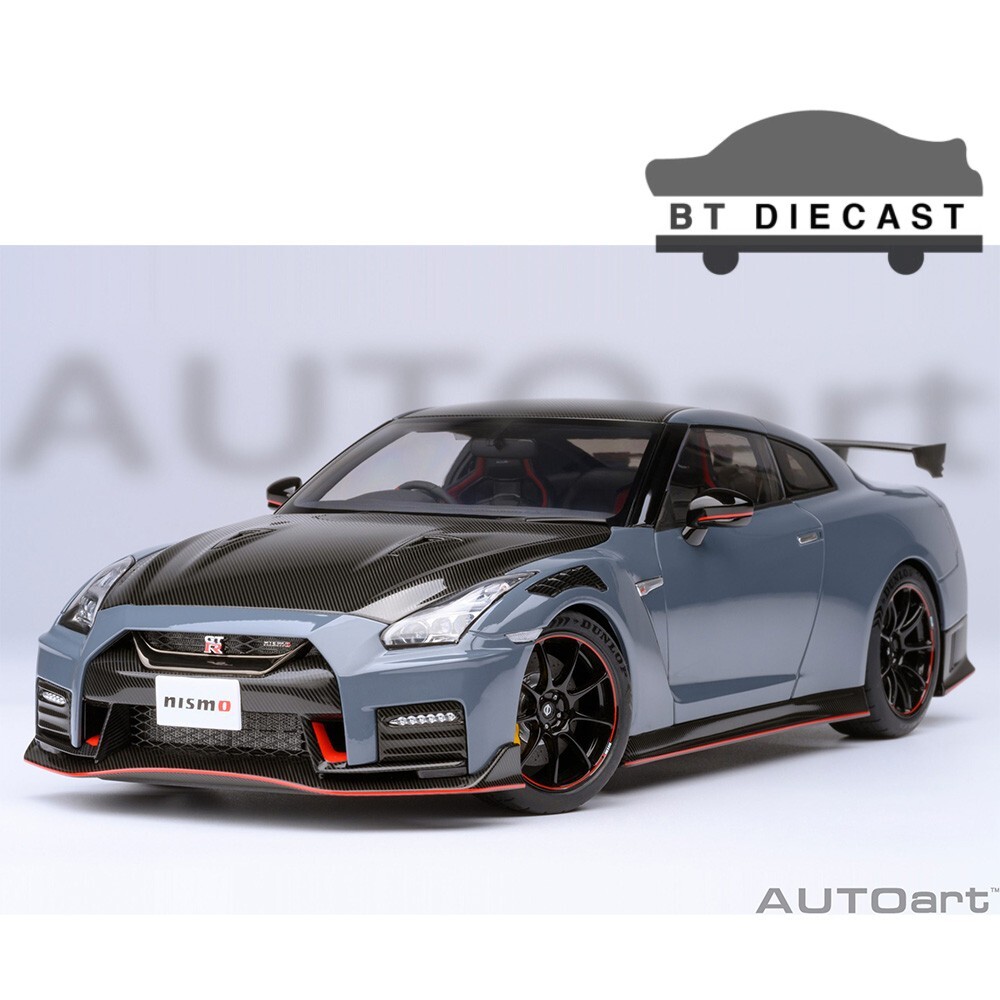 AUTOart NISSAN GT-R R35 NISMO 2022 SPECIAL EDITION 1/18 STEALTH GRAY 77505 