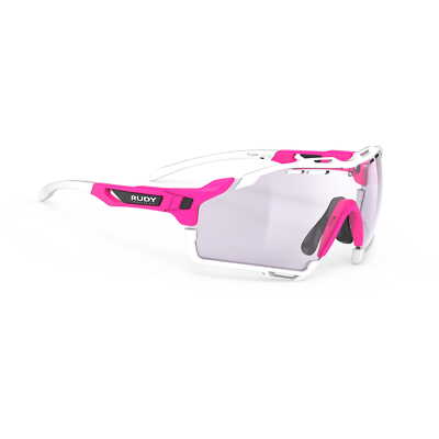 Sonnenbrille Rudy Project Cutline Pink Fluo Matte ImpactX 2 Purple Photochromic 