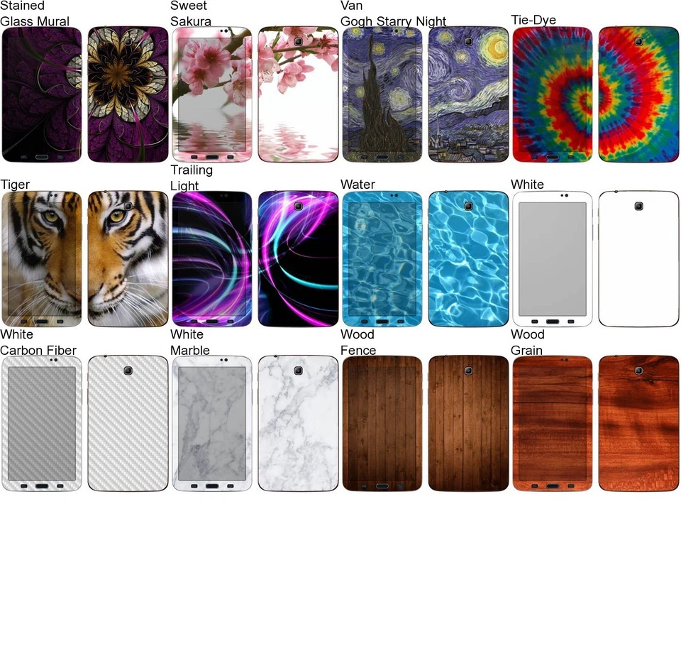 Any 1 Vinyl Decal/Skin for Samsung Galaxy Tab 3 7" SM-T210 - Free US Shipping! - Image 4 of 4