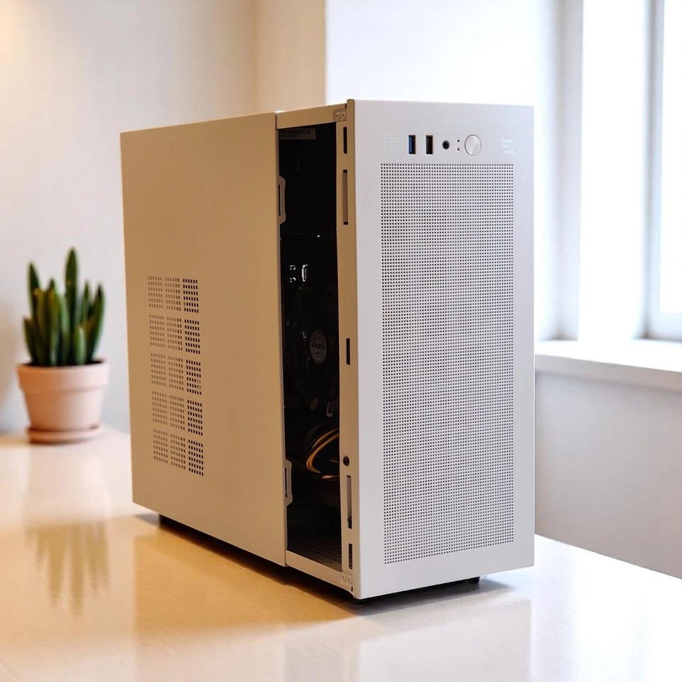 Compact Gaming PC, Intel Xeon 8-Core, GeForce GTX 970, 16GB RAM, 256GB SSD, WIFI - Image 3 of 4