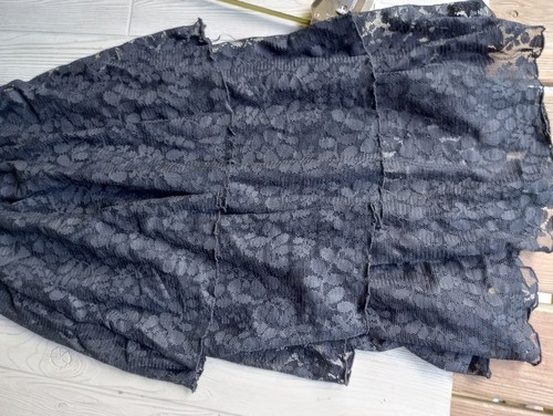Eleganzarella Womens Black Sheer Tube Top Tiered Maxi Dress, Size S - Picture 5 of 9