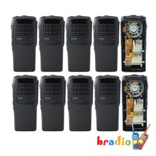 10x New Repair Front Housing Cover Case For HT750 Portable Radio With Speaker