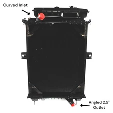 Kenworth T600 Radiator Fits 2006 and Newer 4 Row OE# X560120 X560109