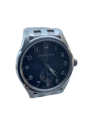 HAMILTON H384110 Quartz Men's Watch Black Dial analog HAMILTON H384110 Quartz Men's Watch Black Dial analog