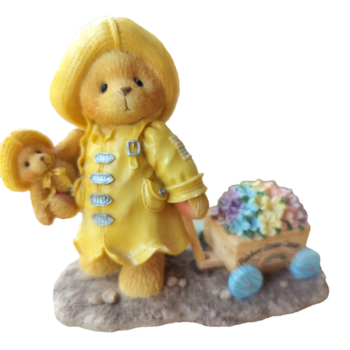 Cherished Teddies Plant A Rainbow And Watch It Grow 1997 Enesco #302767 - Picture 9 of 16